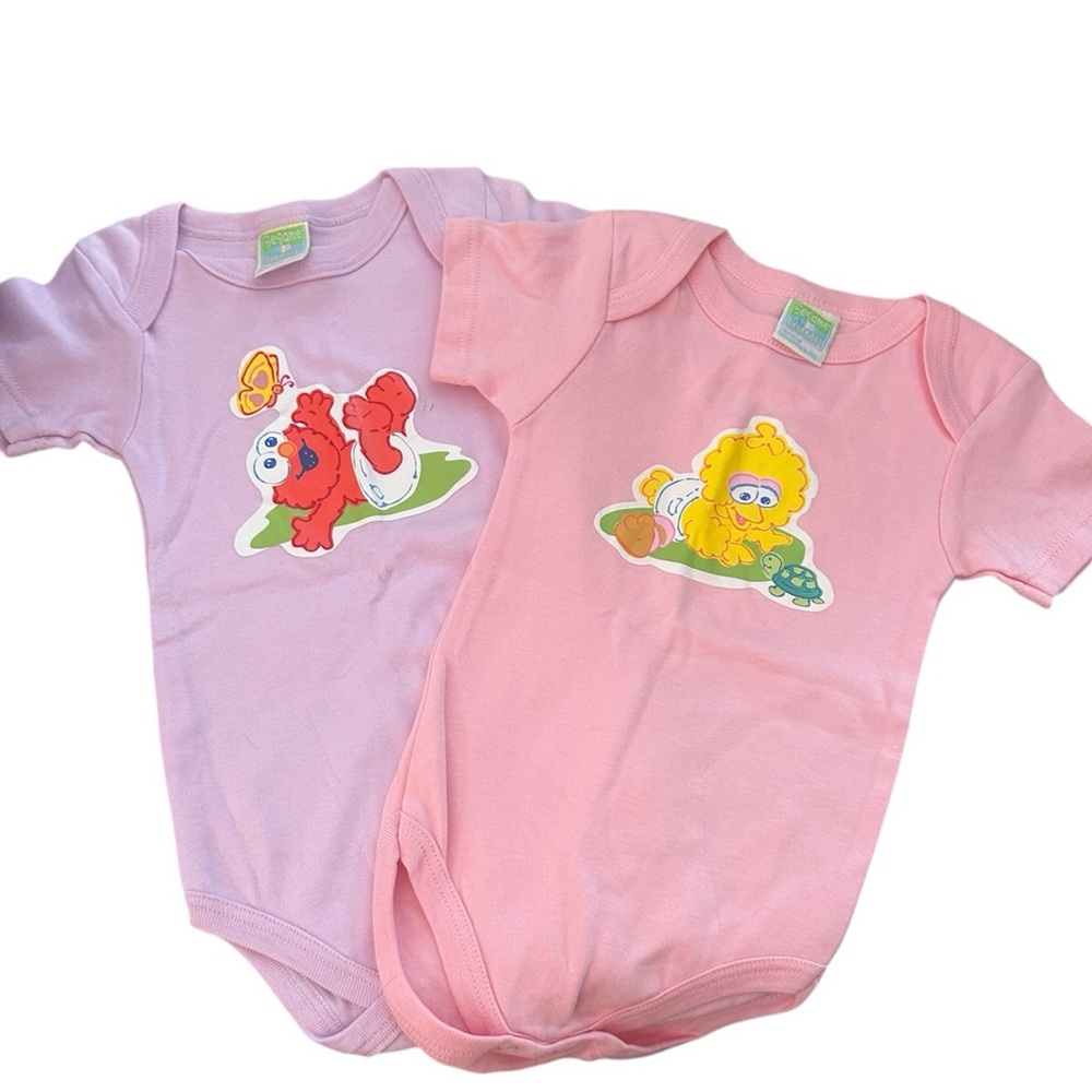 Set of Two Sesame Street Onesies